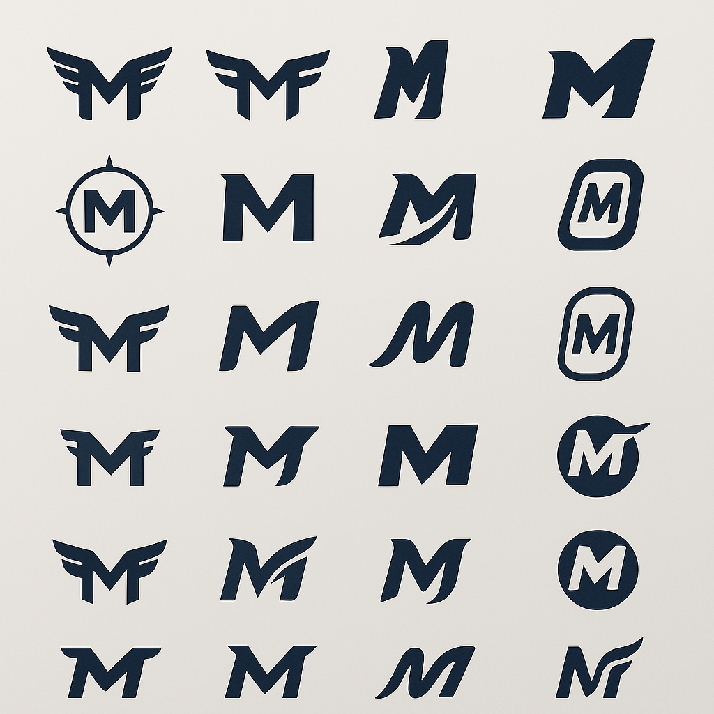 AI generation of “M”s